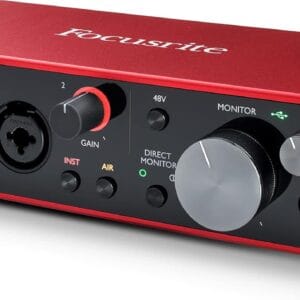 Focusrite Scarlett 2i2 - Interfaz de audio USB