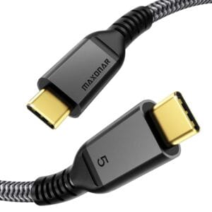 Cable Thunderbolt 5 de 80 Gbps de 4 pies