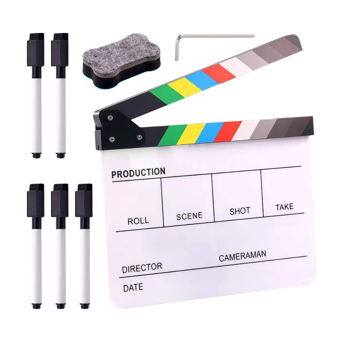 Claqueta para producción audiovisual