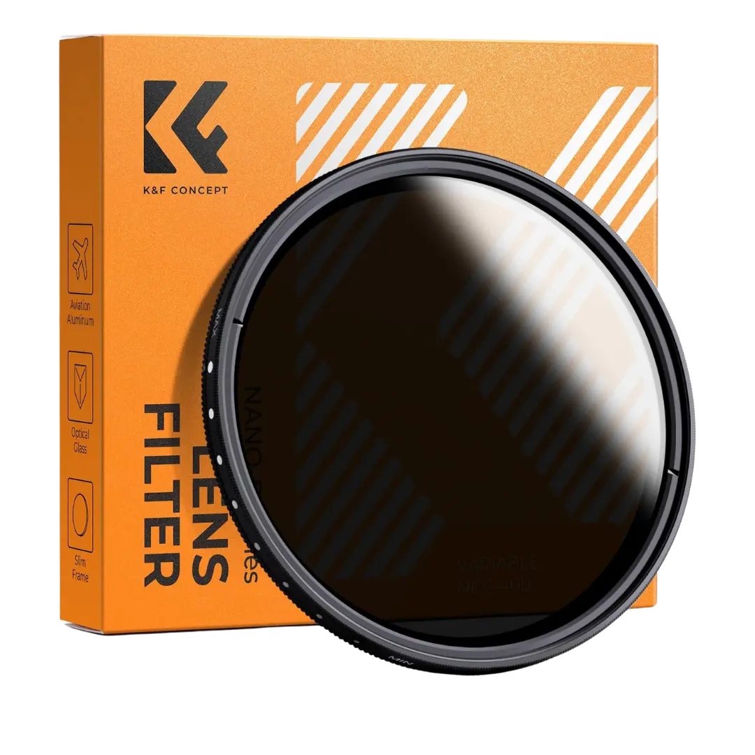 K&F CONCEPT Filtro de lente variable ND2-400