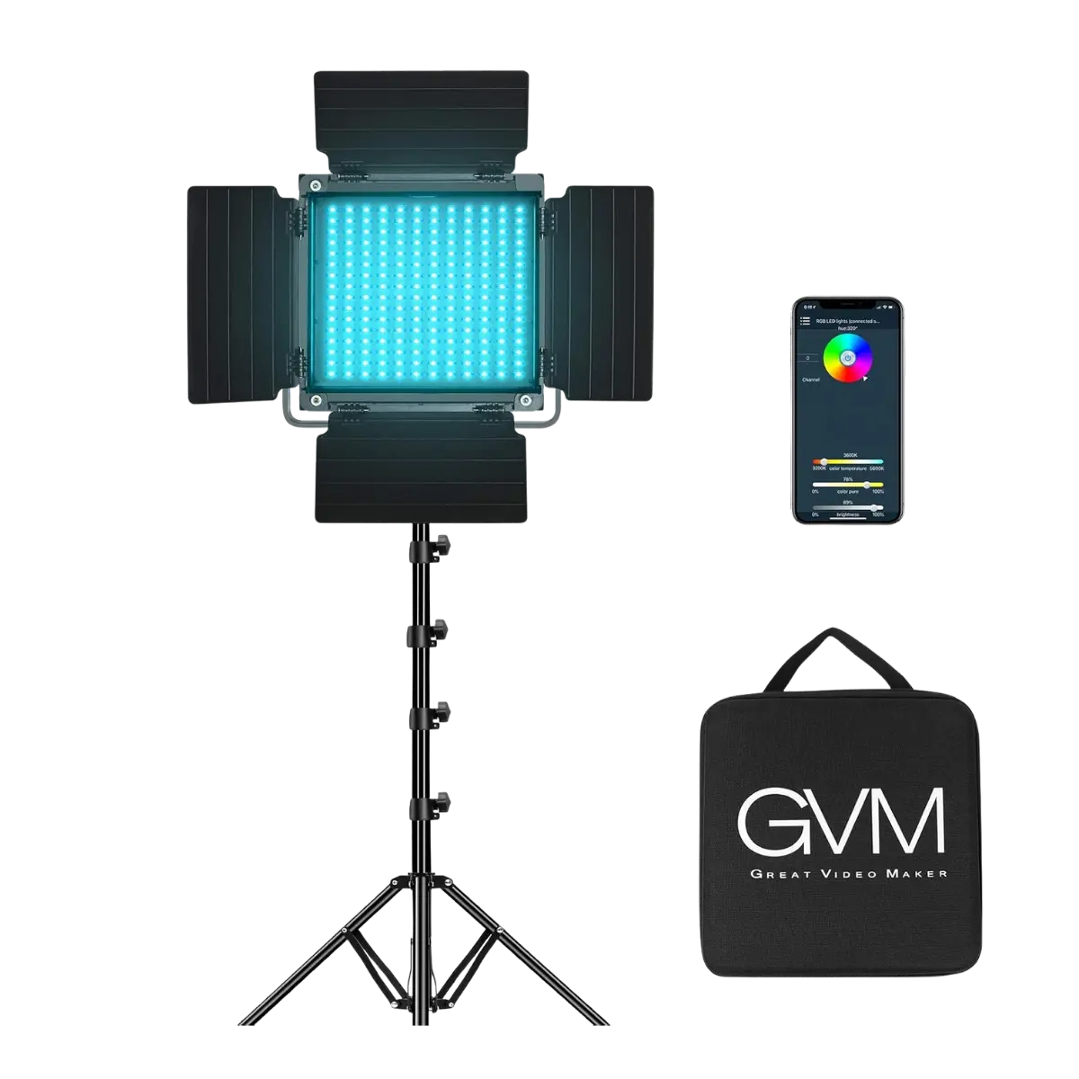 Torjim Softbox Kit de iluminación para fotografía