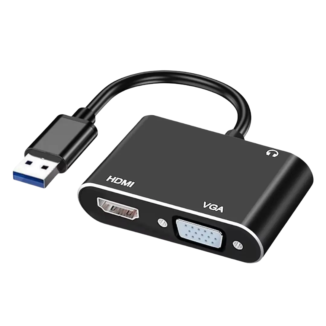 Adaptador USB 3.0 a HDMI VGA